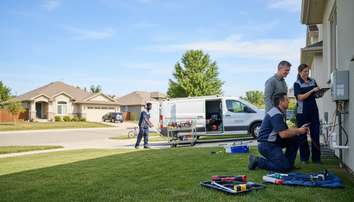 Tankless water heater service in Maxwell, NM